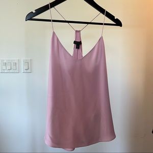 J. Crew Silk Tank | Pink, 0